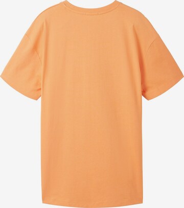 TOM TAILOR T-Shirt in Orange