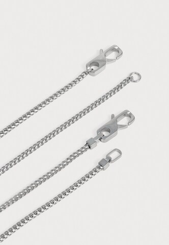 GUESS Sieraden set 'REBEL KNIGHT' in Zilver
