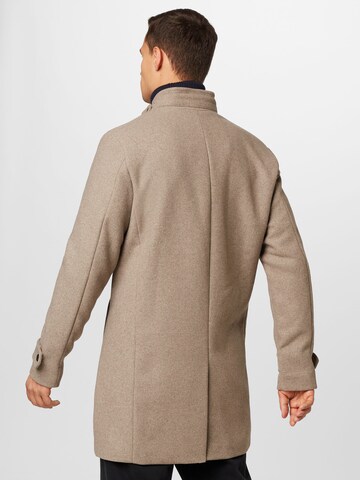 JACK & JONES Between-seasons coat 'MELTON' in Beige