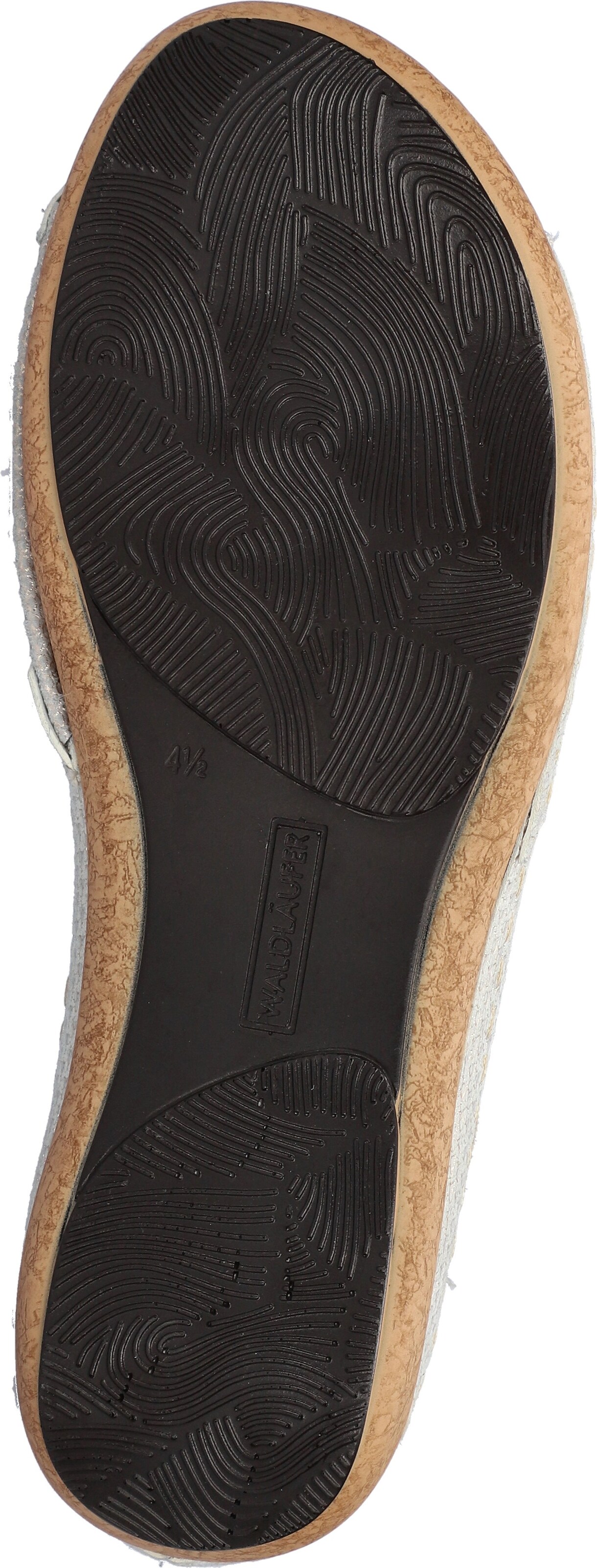 WALDLÄUFER Sandale in Gold