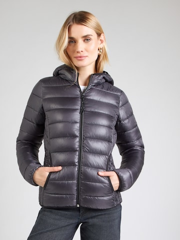QS Between-season jacket in Grey: front