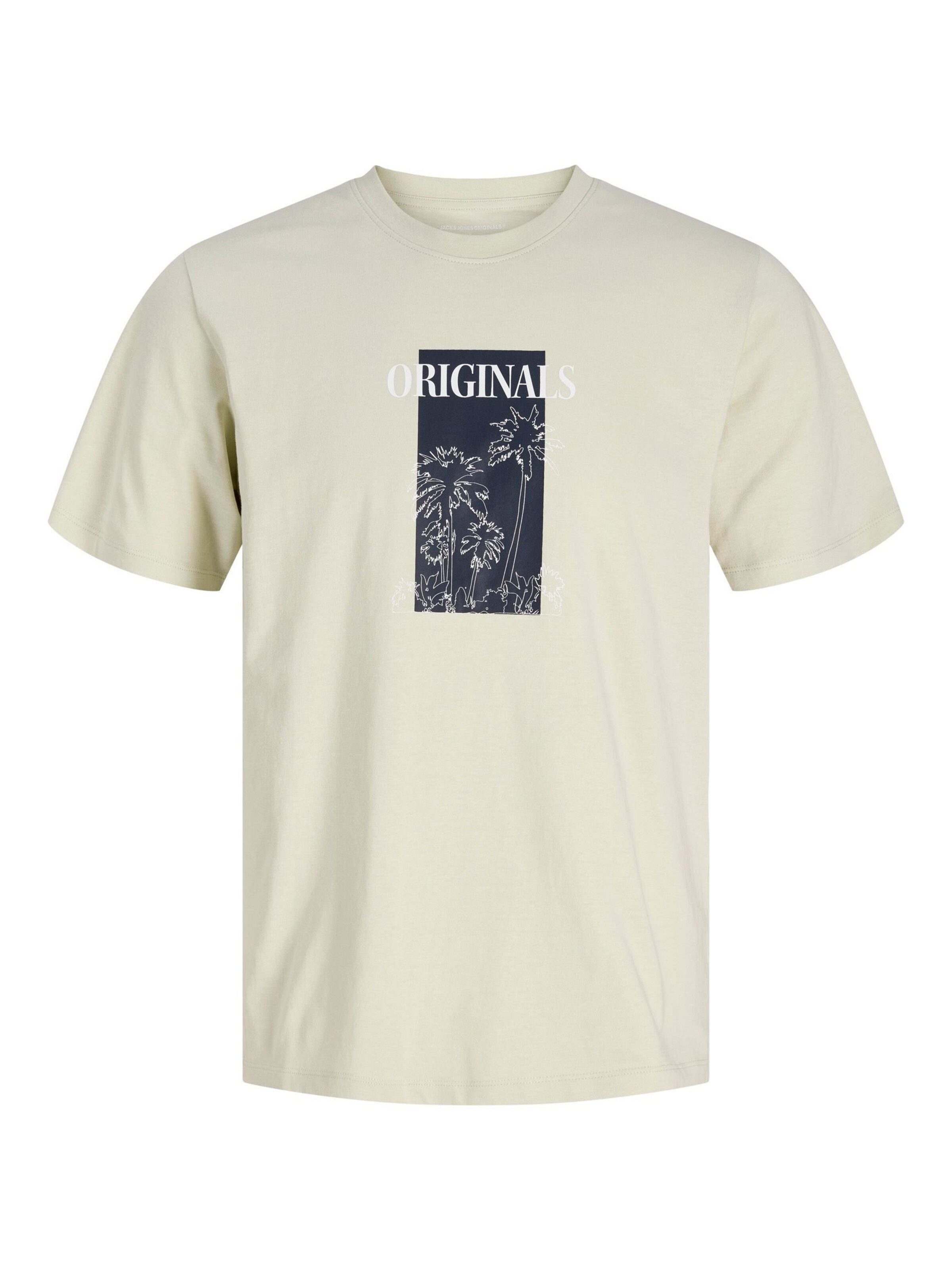 JACK & JONES Shirt in Beige: front