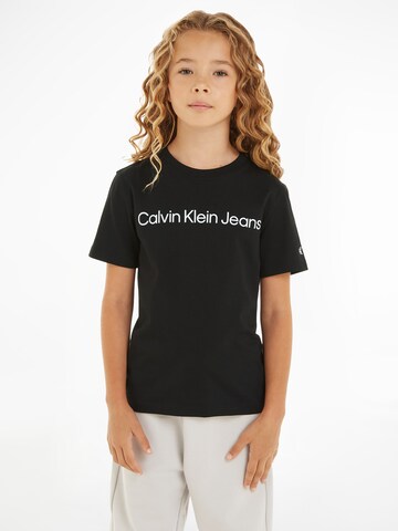 Calvin Klein Jeans Футболка в Черный: спереди