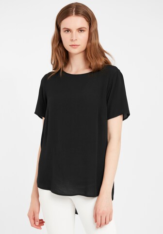 b.young Blouse 'Farhan' in Zwart: voorkant