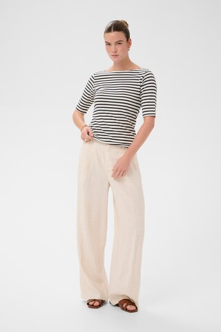 T-shirt 'KALiddy' Kaffe en blanc