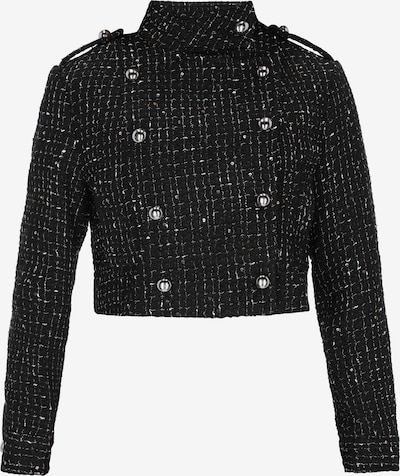 Švarkas iš faina, spalva – juoda / sidabrinė, Prekių apžvalga