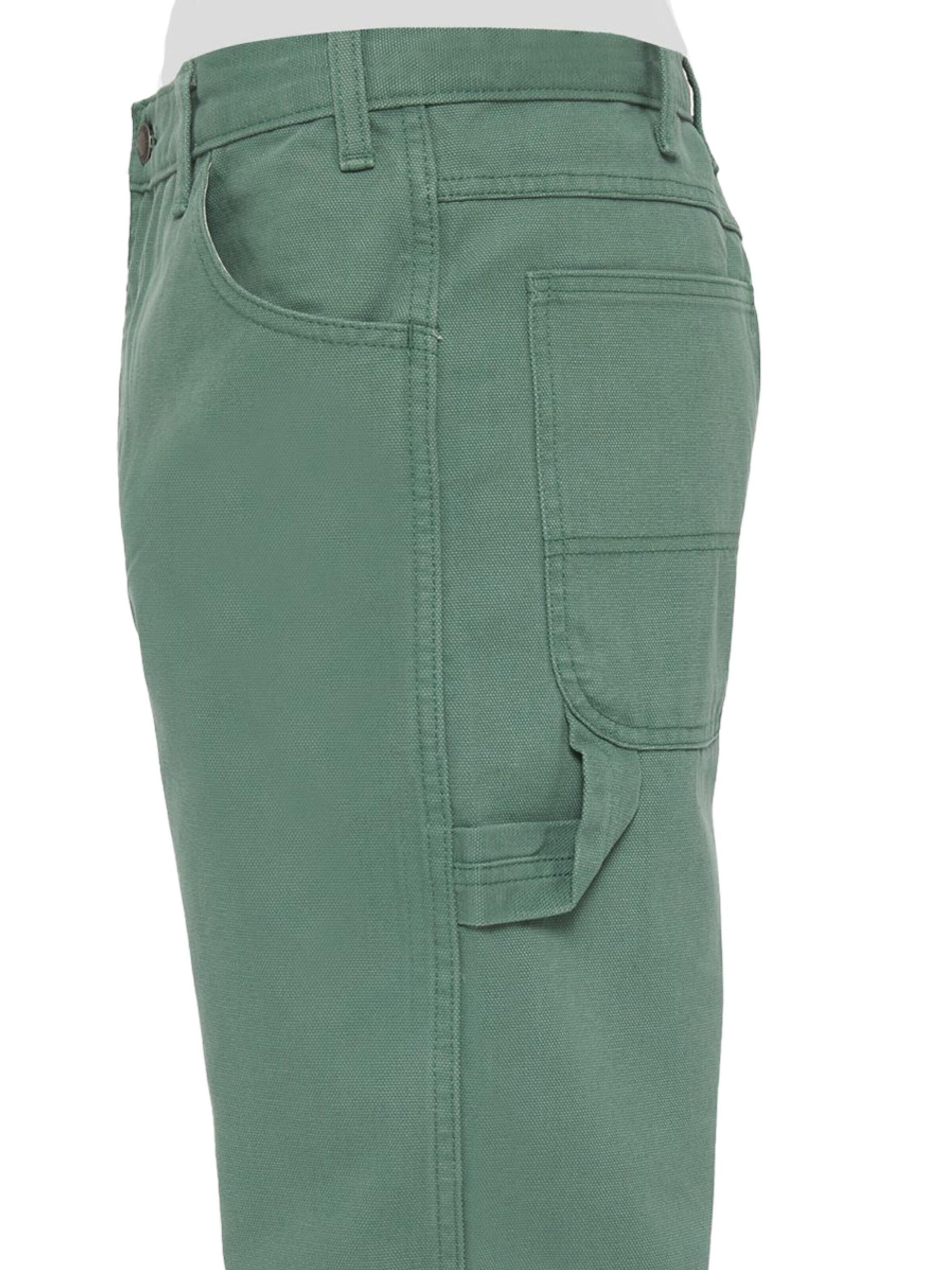 DICKIES Regular Hose 'Duck Canvas Carpenter'‌‌‌‌‌ in Grün