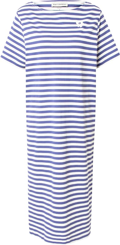 Marimekko Kleid 'Sinna Tasaraita' in Blau Marimekko Kleid 'Sinna Tasaraita' in Blau