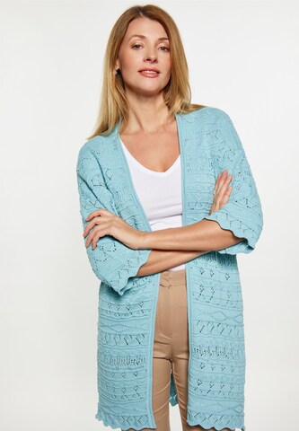 Usha Strickjacke in Blau: predná strana