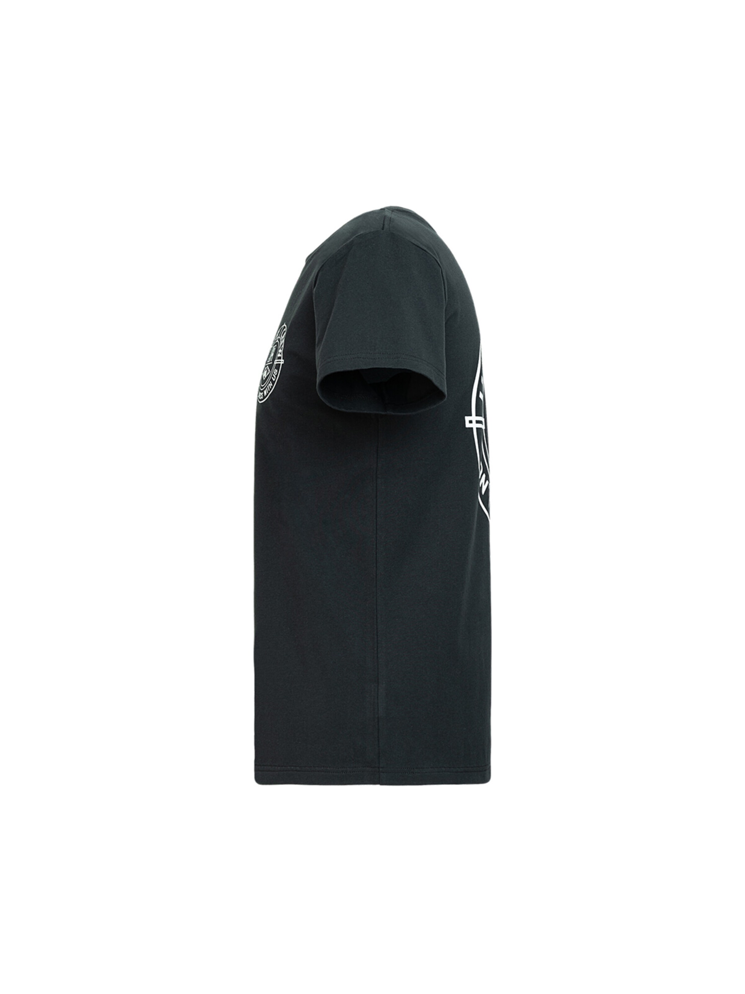 Unfair Athletics Shirt 'DMWU' in Zwart