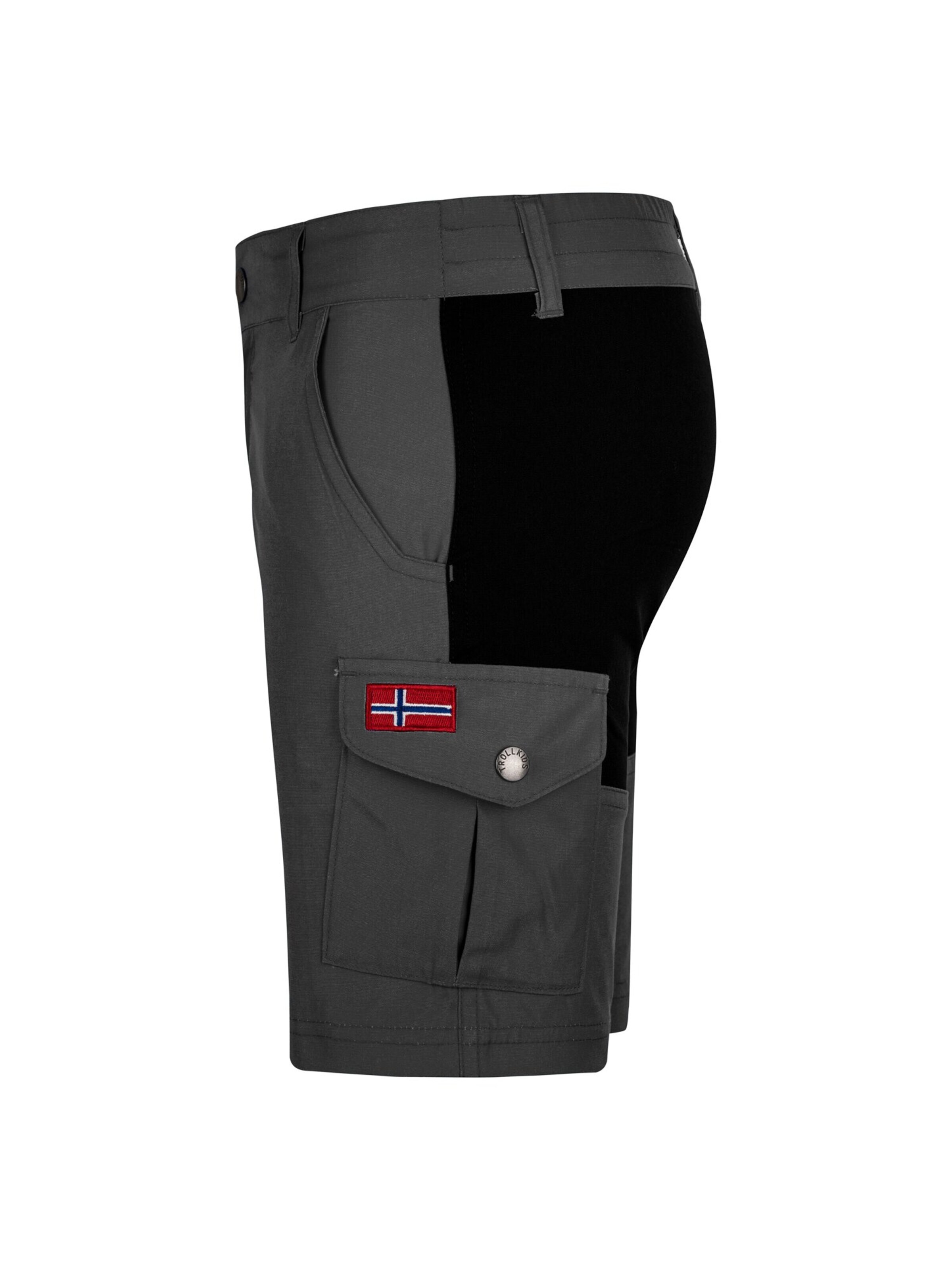 TROLLKIDS Regular Workout Pants in Grey