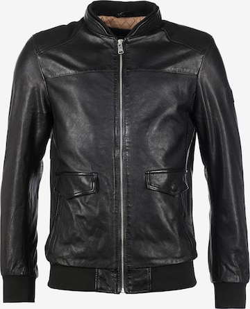 JCC Lederjacke in Schwarz: Vorderseite