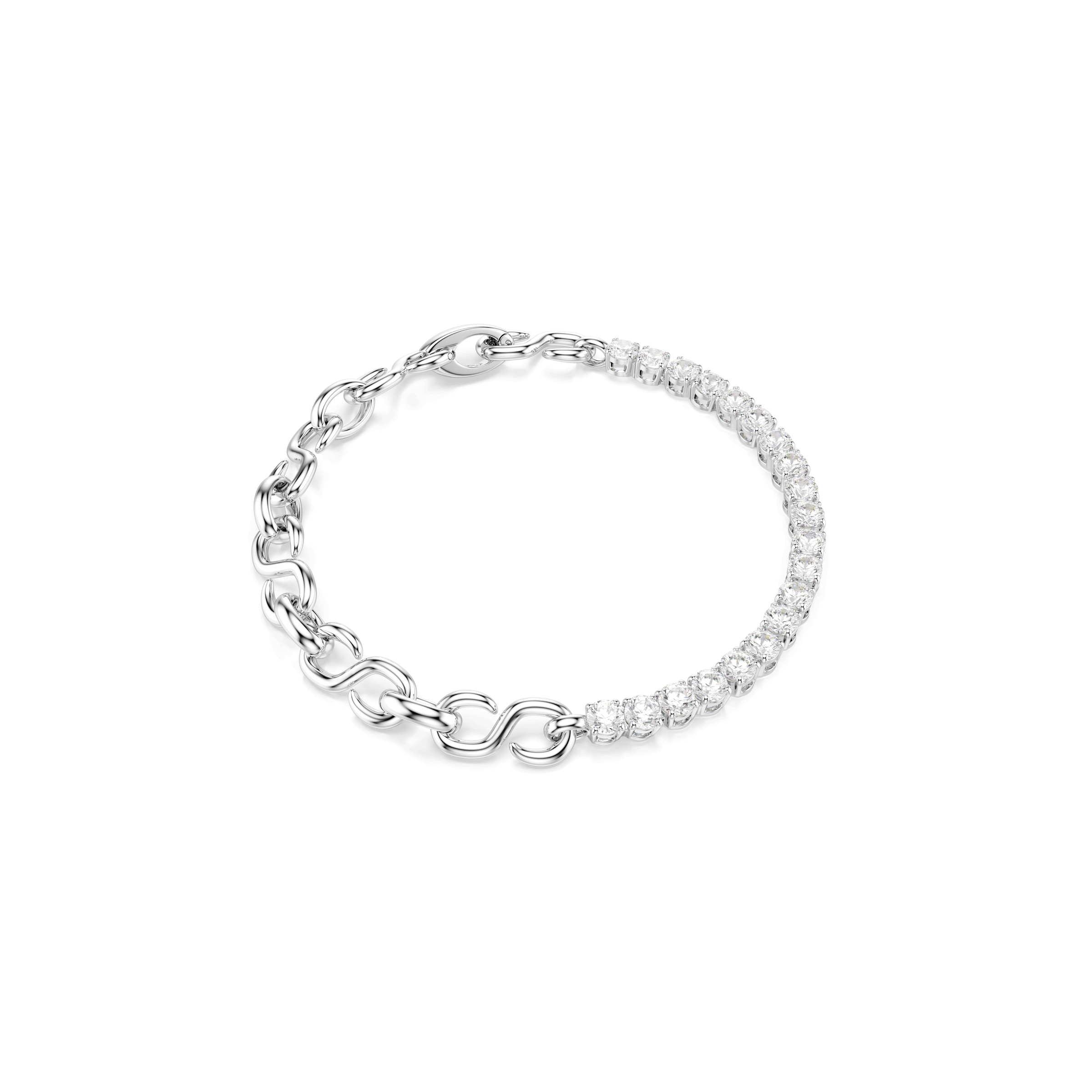 Brățară 'MATRIX' de la Swarovski pe argintiu