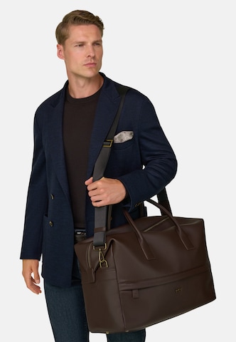 Boggi Milano Weekend bag in Brown: front