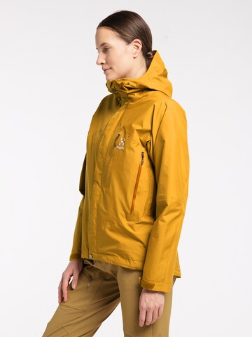 Haglöfs Outdoor Jacket 'Astral' in Yellow