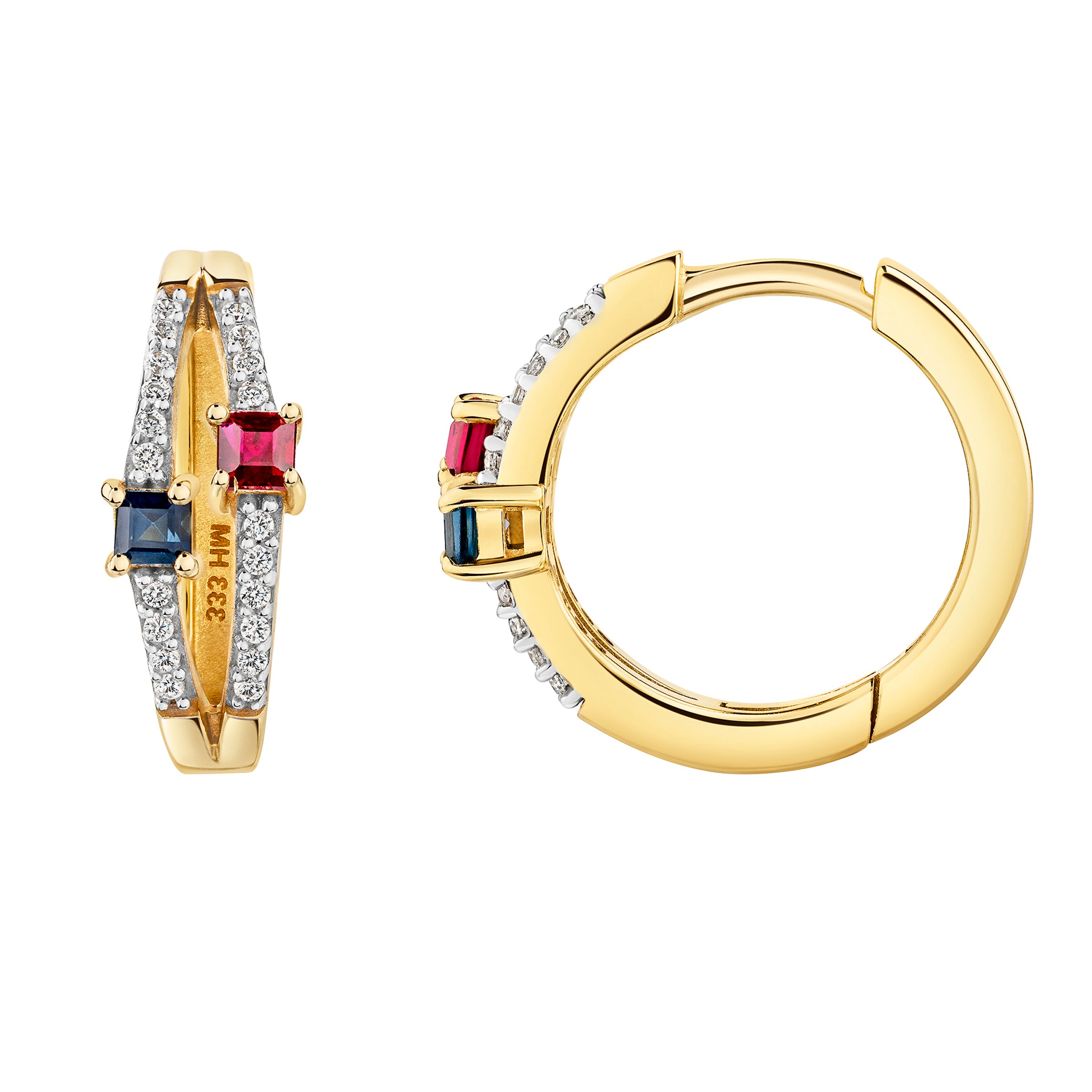 FIRETTI Earrings in Gold: front