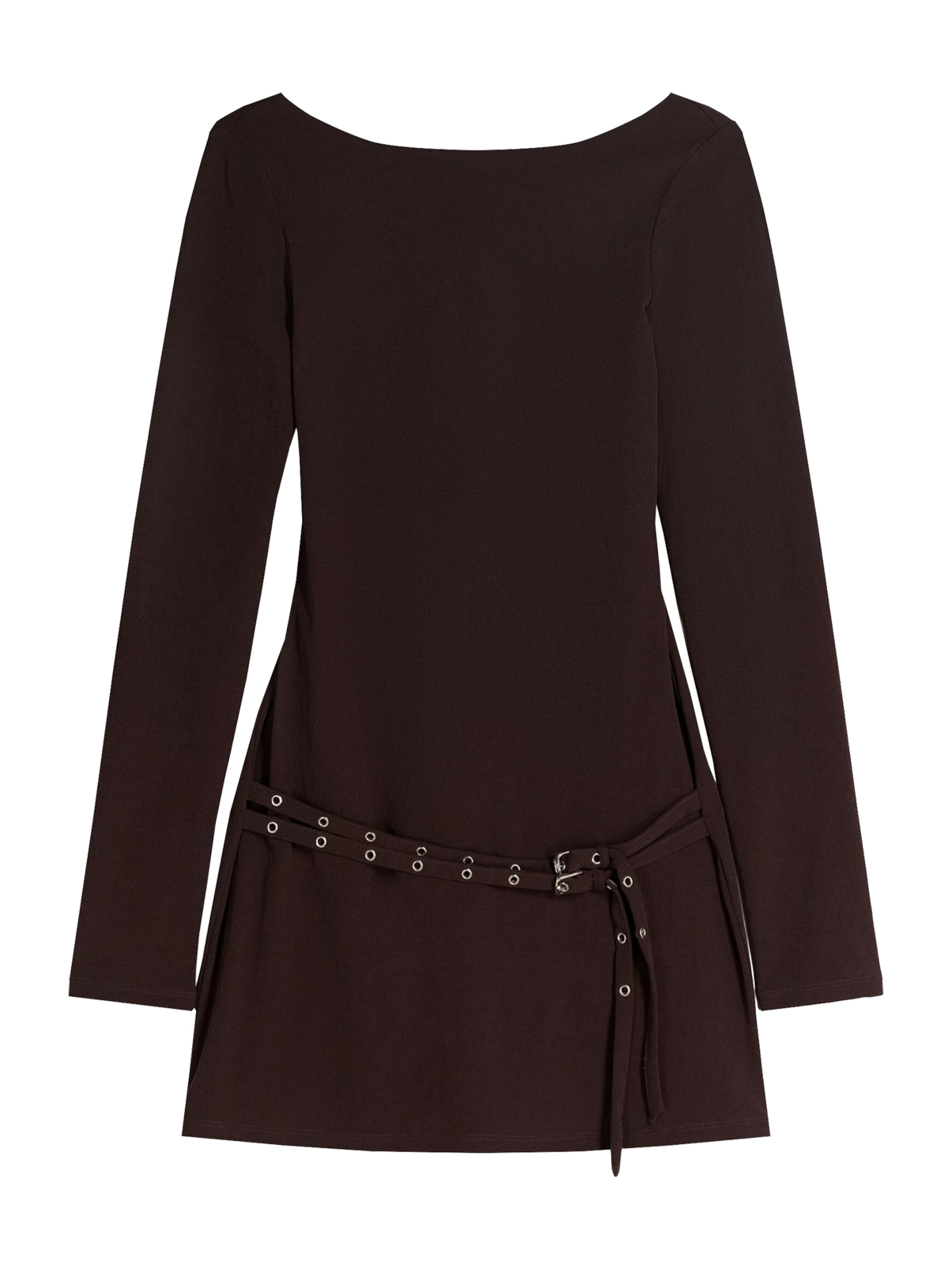 Abito di Bershka in marrone: frontale