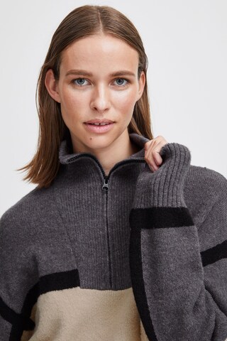 b.young Sweater 'Martha' in Grey