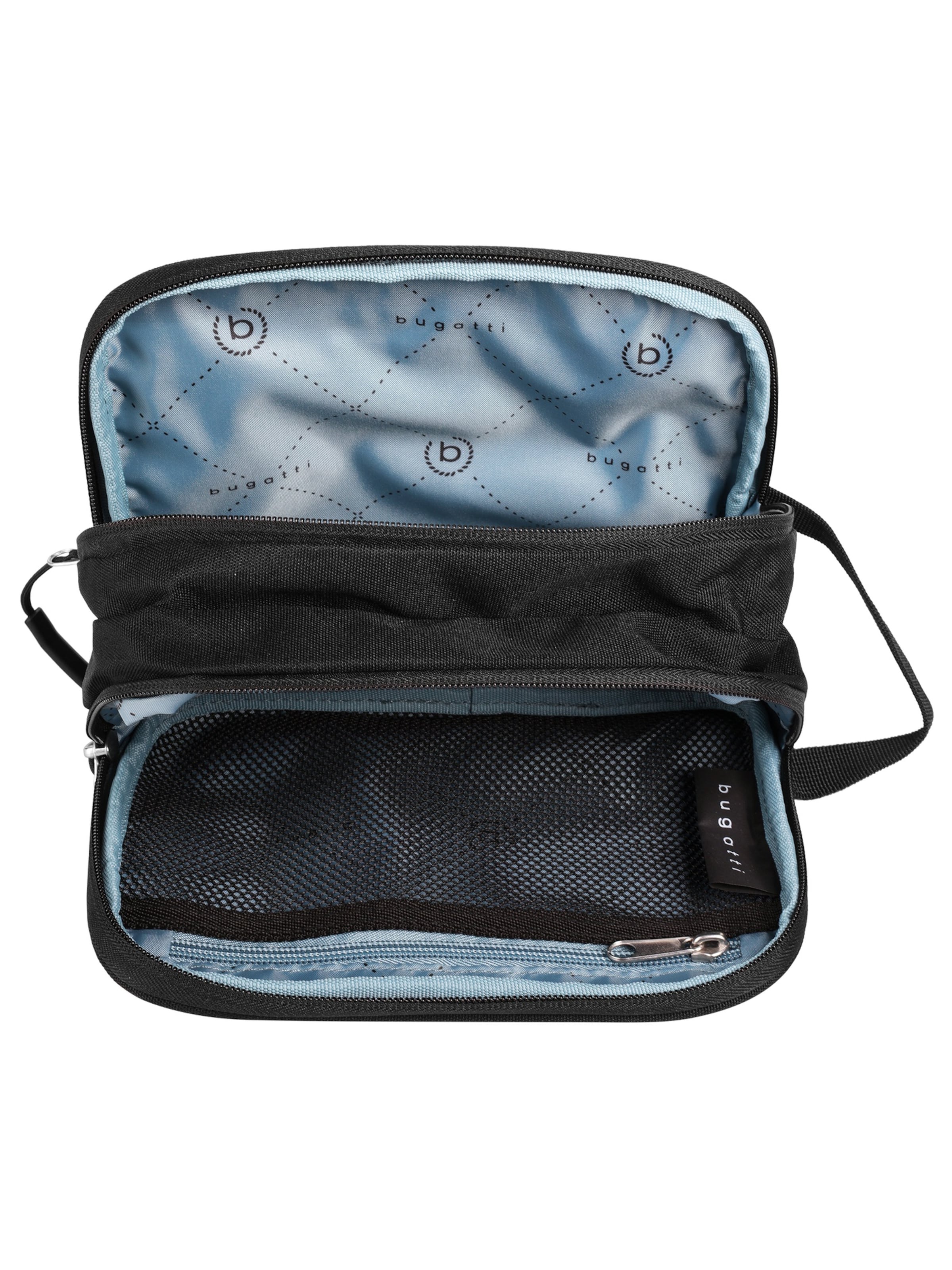 Trousses de toilette 'BLANC DELIGHT' bugatti en noir