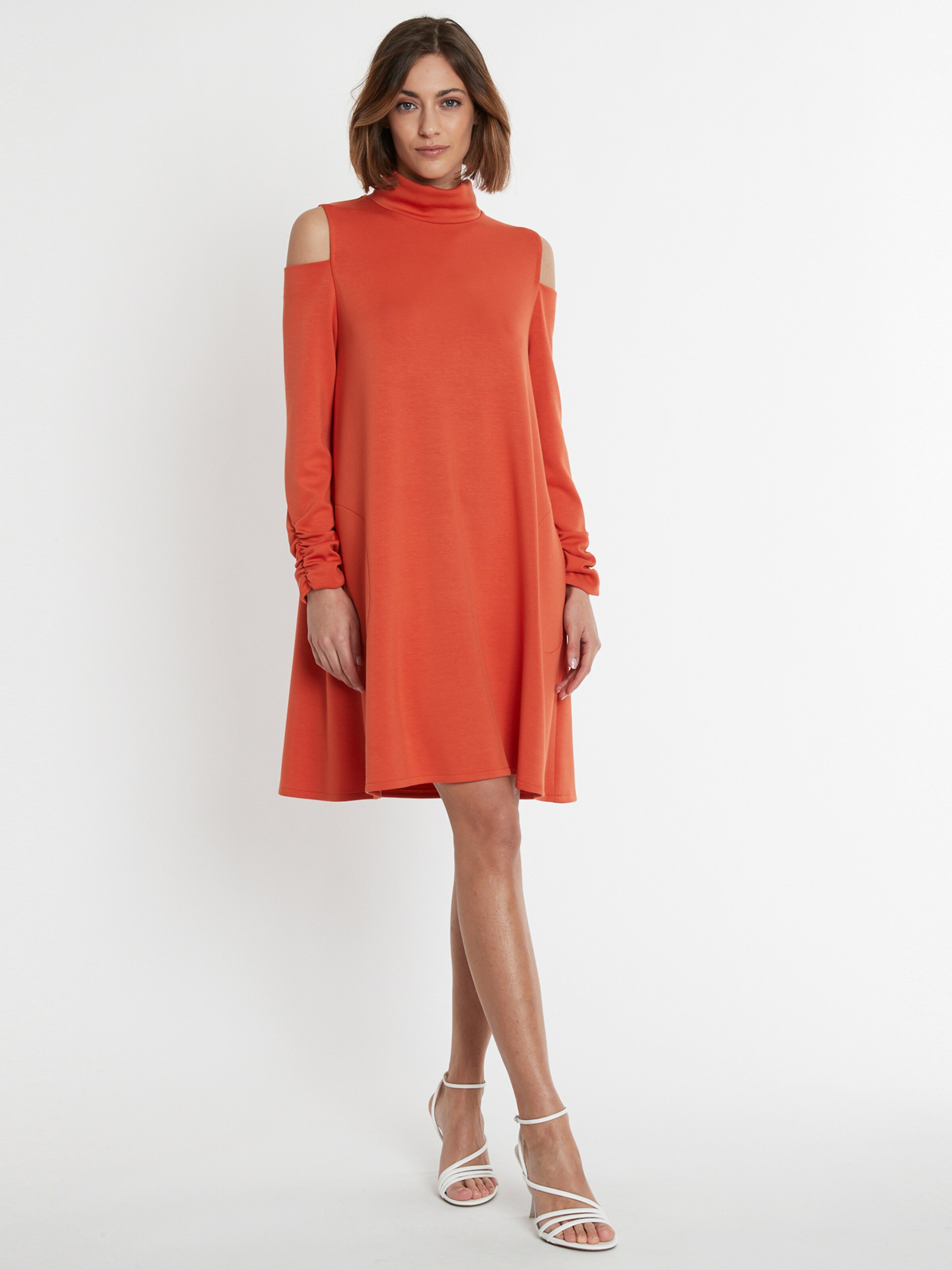 Ana Alcazar Jurk Saboja in Oranje ABOUT YOU