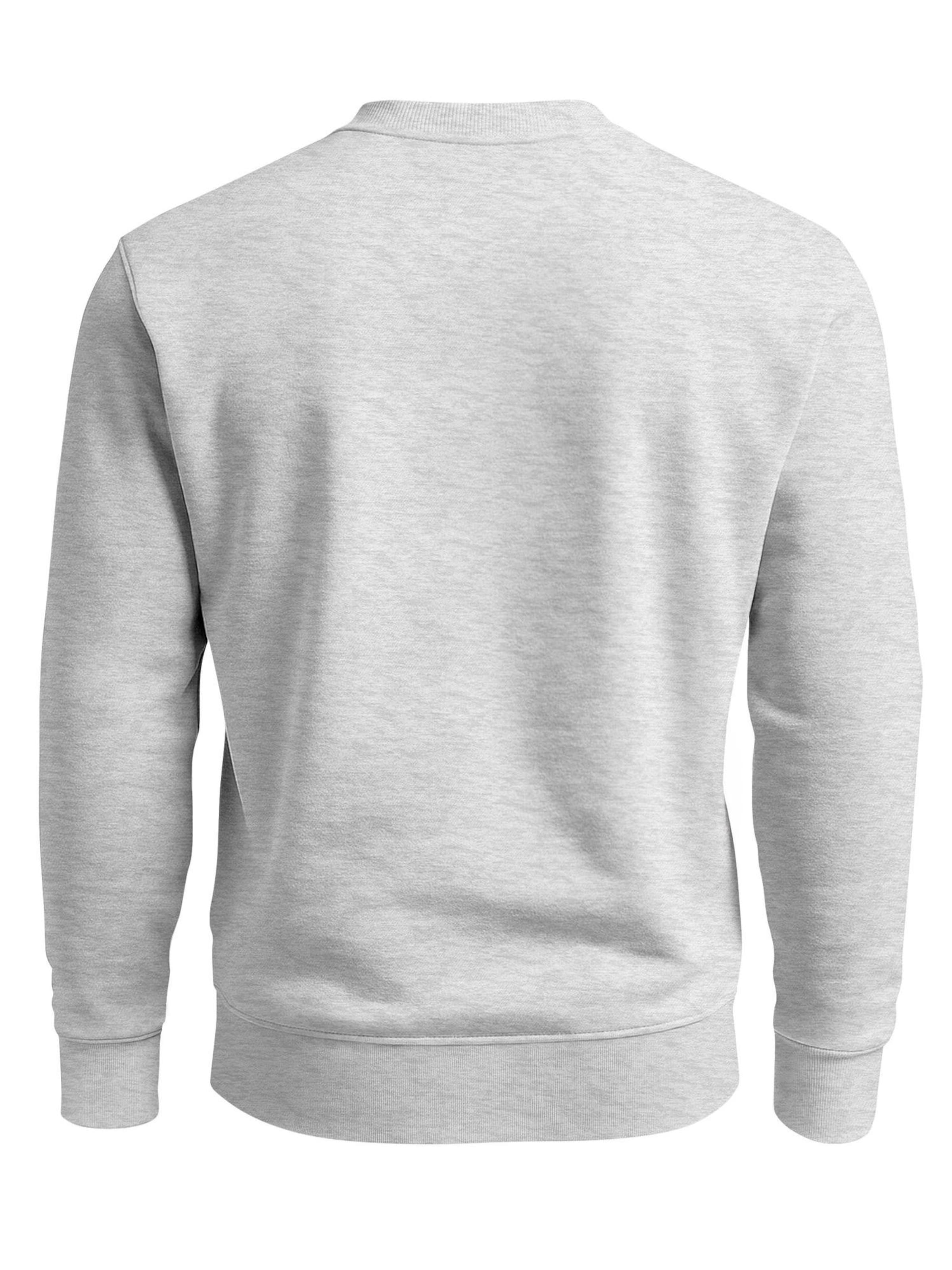 Neverless Sweatshirt 'Forest' in Grey