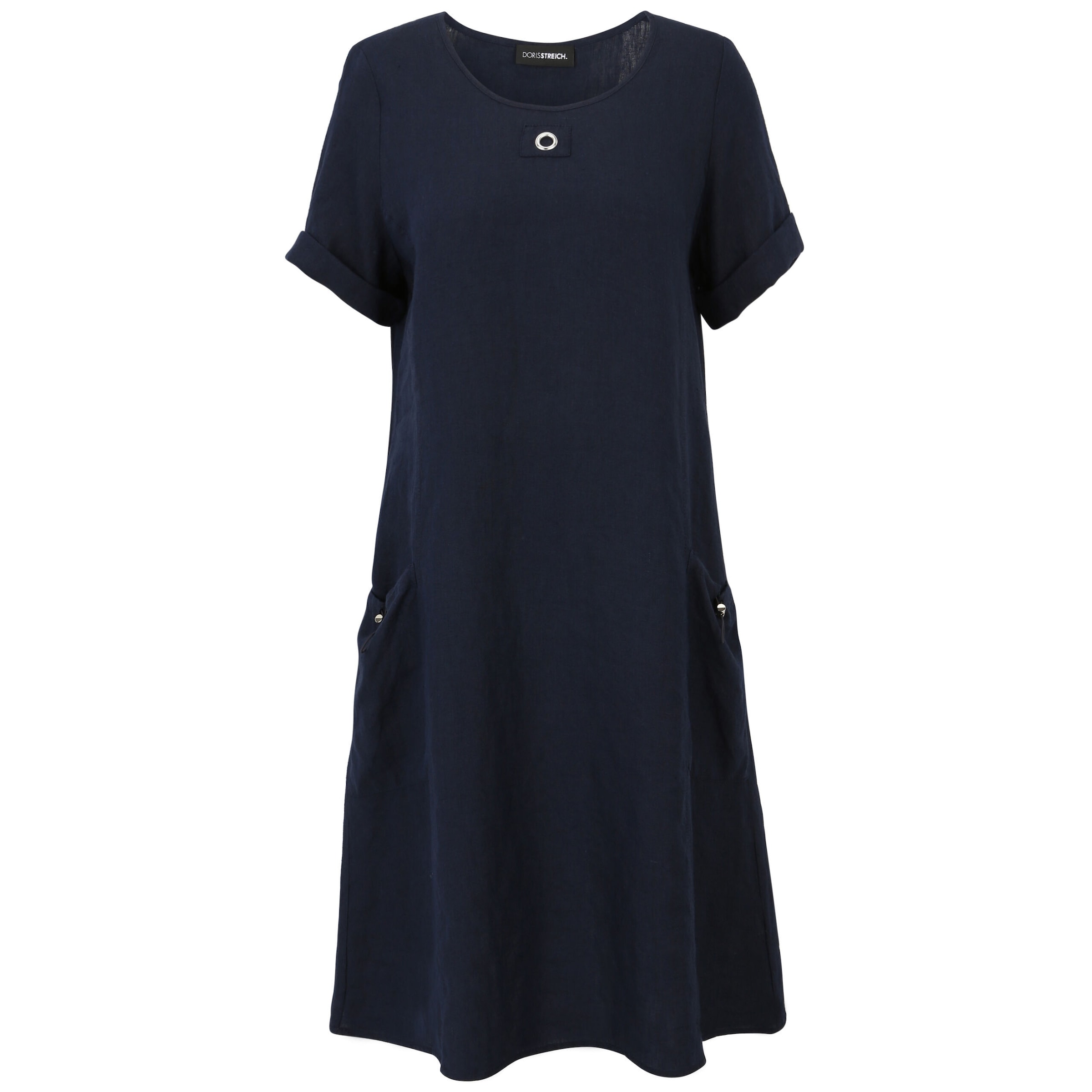 Doris Streich Kleid in Blau: Vorderseite