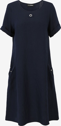 Doris Streich Kleid in Blau: Vorderseite