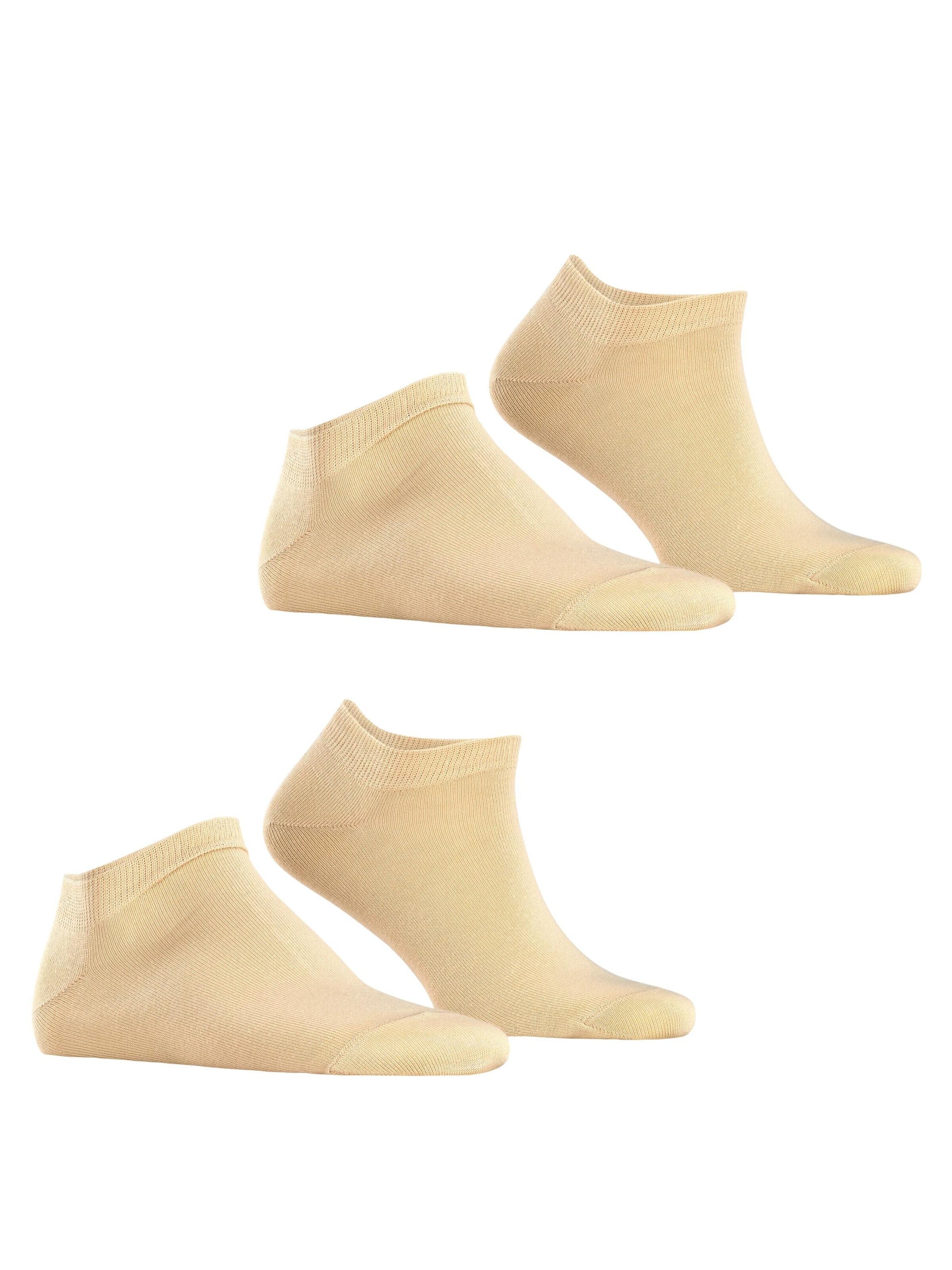 ESPRIT Füßlinge 'Basic Uni 2-Pack'‌‌ in Beige