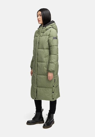 NAVAHOO Wintermantel 'Taublüte XIV' in Grün