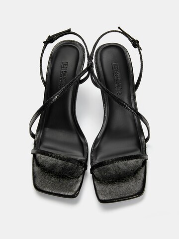 Sandales Pull&Bear en noir