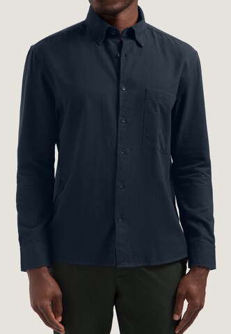 Dstrezzed Regular fit Button Up Shirt 'Jayden' in Blue