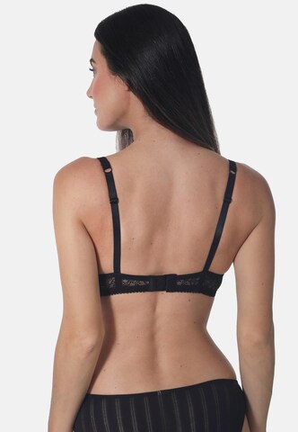 sassa T-shirt BH in Zwart