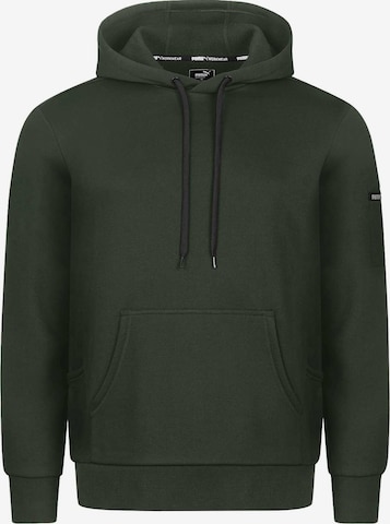 PUMA Workwear Sweater in Green: front