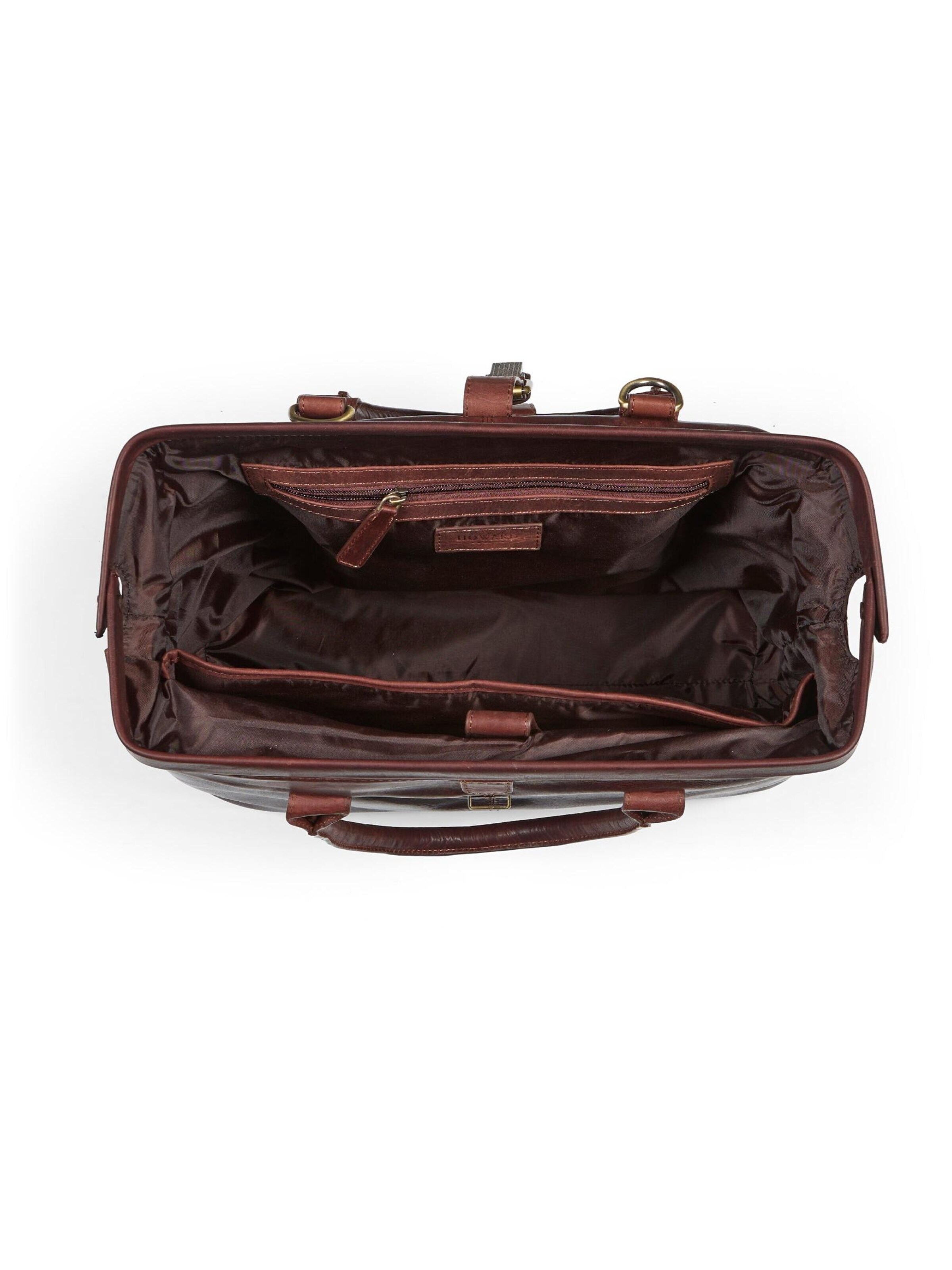 Howard London - Bolsa para portátil en marrón