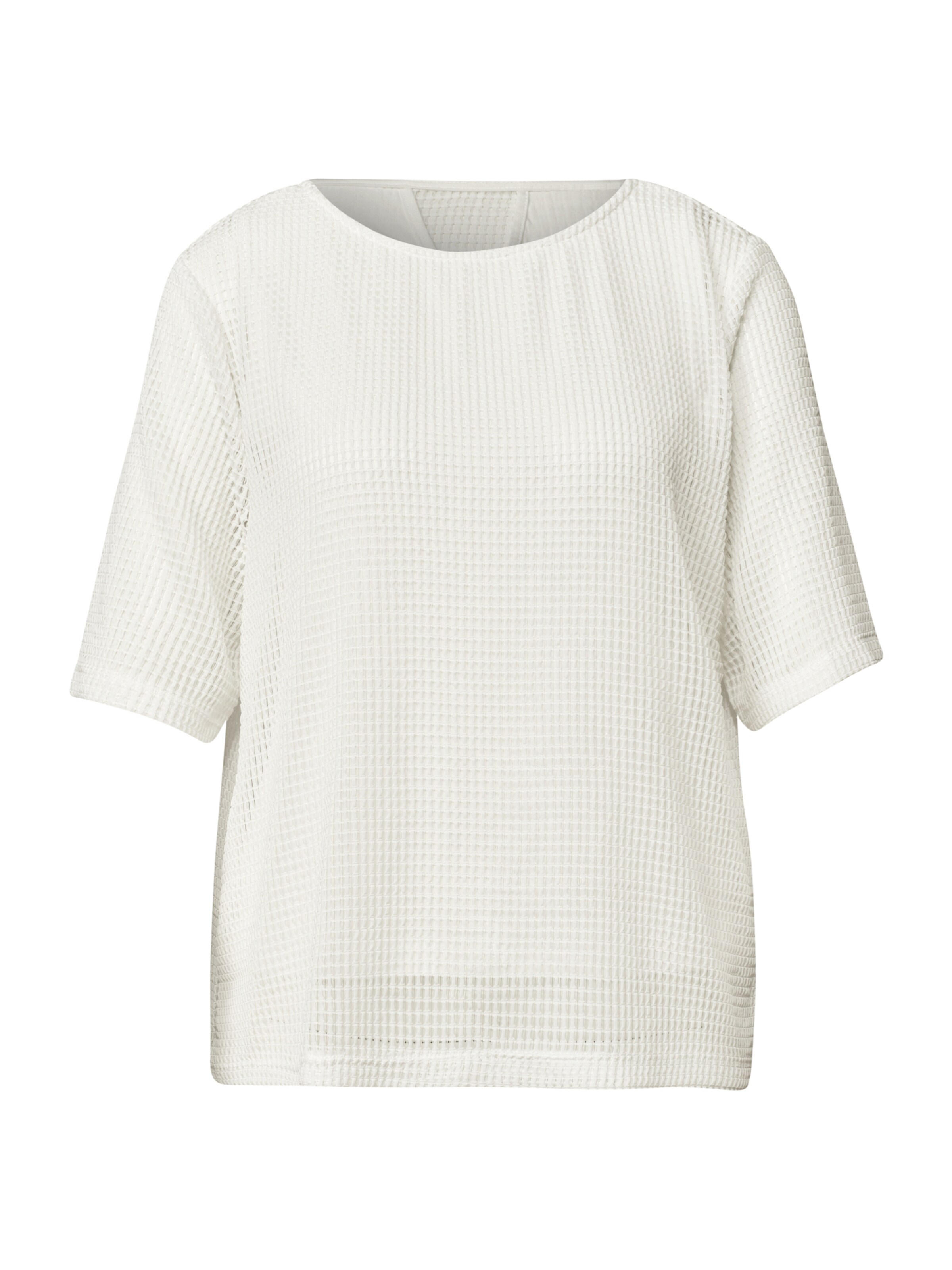 STREET ONE Shirt in Weiß: Vorderseite