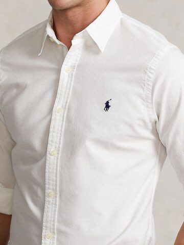 Polo Ralph Lauren Slim fit Πουκάμισο για το γραφείο σε λευκό