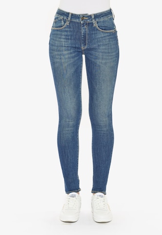 Le Temps Des Cerises Slimfit Jeans 'PULPHIGH' in Blau: predná strana