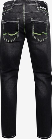 Rusty Neal Regular Jeans 'TOYAMA' in Zwart