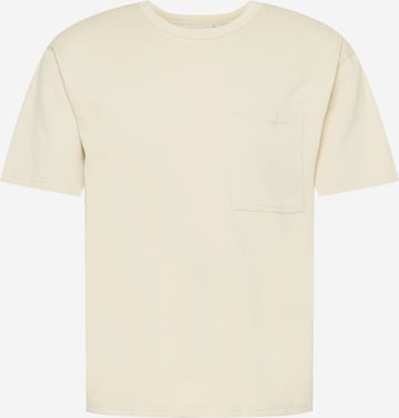 minimum T-Shirt 'Pocka' in Beige: predná strana