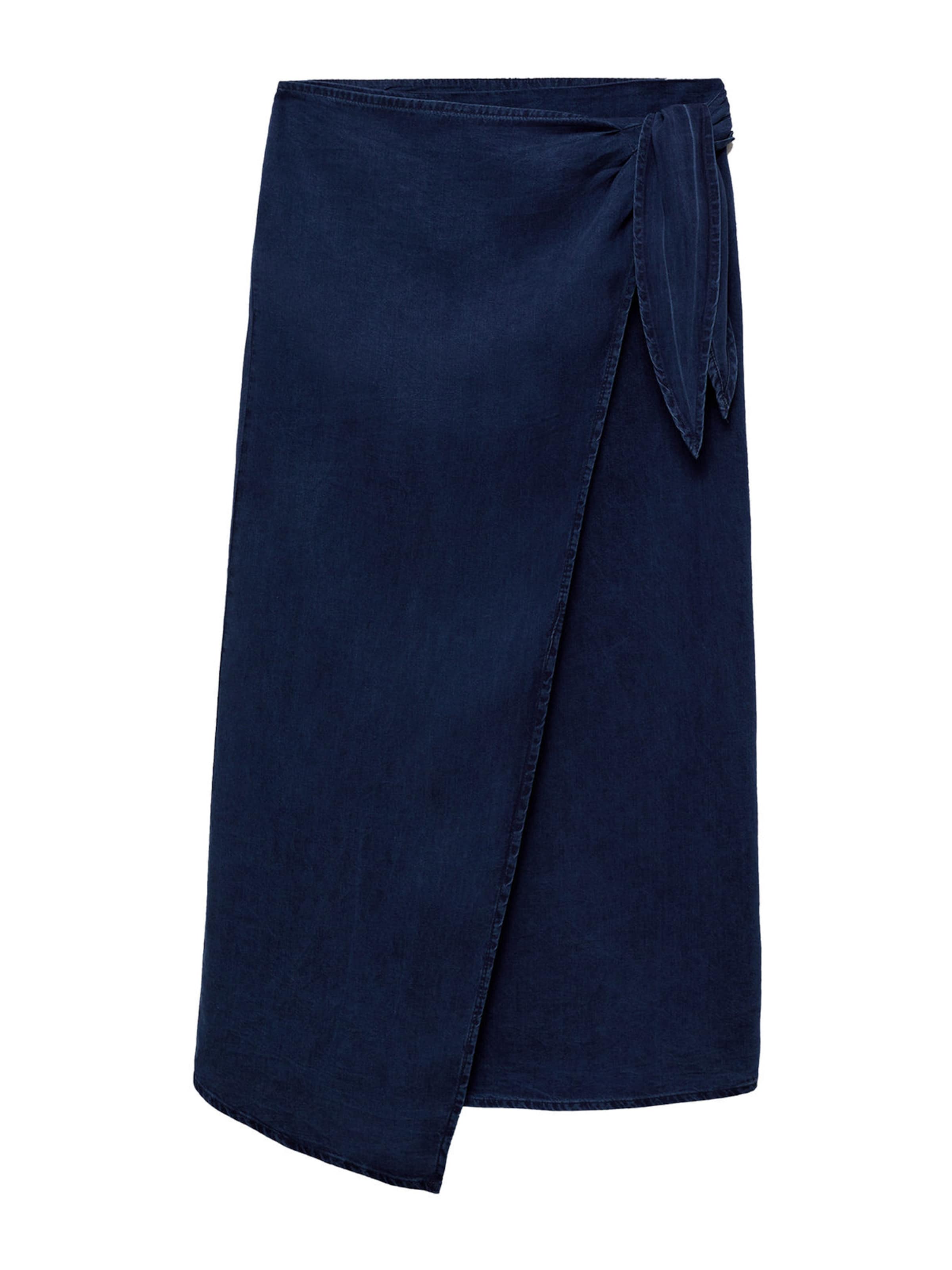 MANGO Nederdel 'Milos' i blå: forside