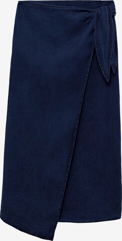 MANGO Rok 'Milos' in Blauw: voorkant