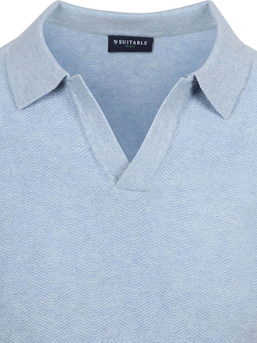 T-Shirt Suitable en bleu