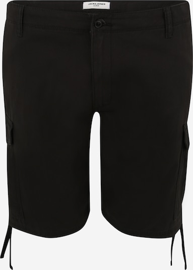 Jack & Jones Plus Cargo Pants 'MARLEY' in Black, Item view