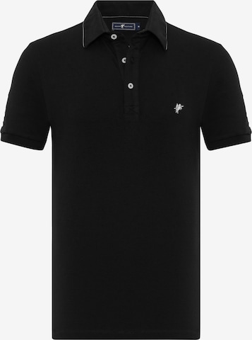 T-Shirt 'Theron' DENIM CULTURE en noir : devant