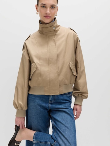 Marks & Spencer Tussenjas in Beige: voorkant