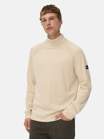 CAMEL ACTIVE Pulover | bež barva: sprednja stran