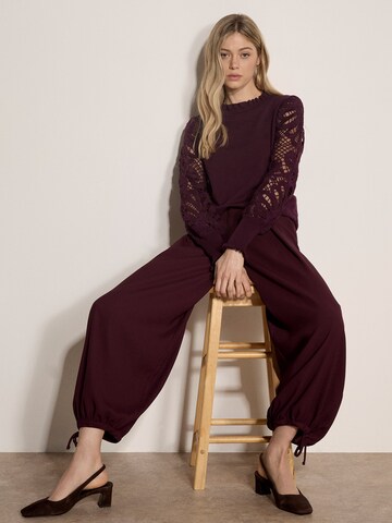 Apricot Trui in Rood