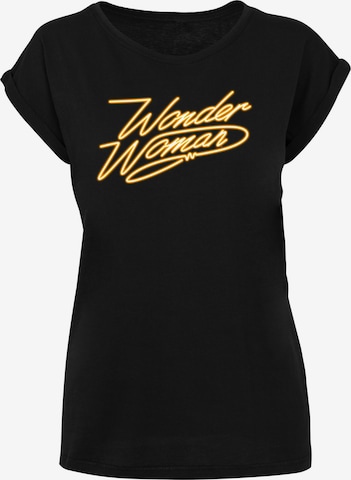 T-shirt 'T-Shirt 'DC Comics Wonder Woman 84' F4NT4STIC en noir : devant