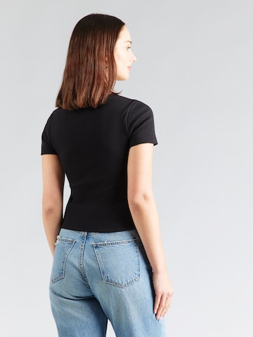 HUGO Póló 'Diheart_B' - fekete