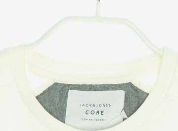 JACK & JONES Sweatshirt & Zip-Up Hoodie in XS in White